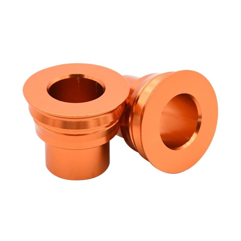 Motorcycle Aluminum Front & Rear Wheel Hub Spacers, Fit for EXC SX EXCF 85 - 530, Colorful Anodized, Durable & Precise