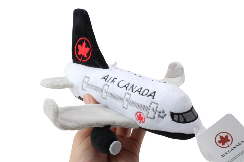 DARON B Sound Plush Toy Air Canada 24cm 11cm MT0221 (22cm long, wide, high)