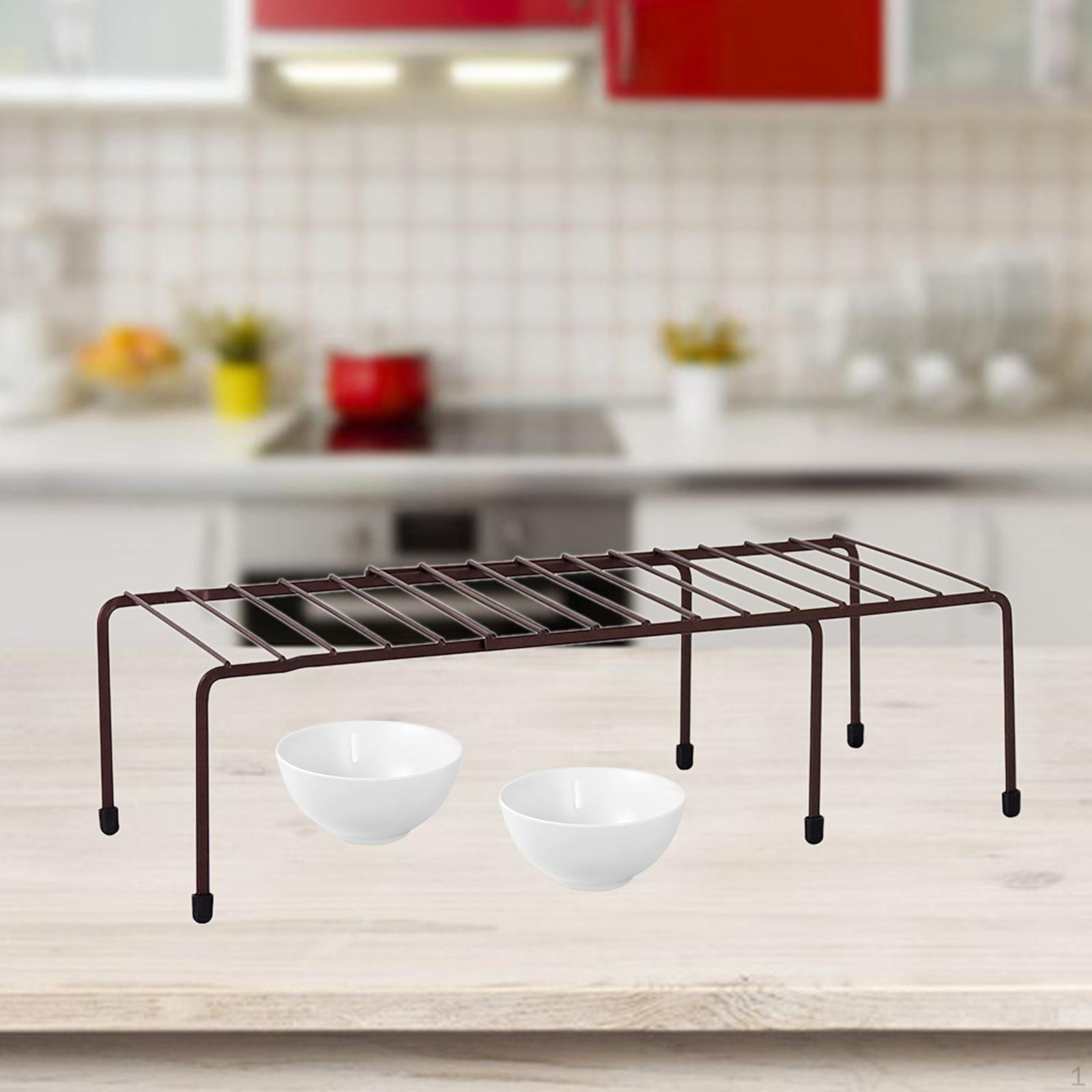 

Регулируемая кухонная полка для хранения специй и косметики Deep Brown