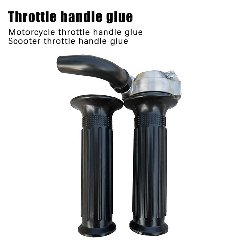Poignée Tournante Mini Accélérateur Rapide avec Câble d'Accélérateur de Frein Universel pour Moto 190cm Poignée Poignée