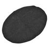 Barbecue Mat PE Oven Floor Mat Round Barbecue Mat BBQ OilProof and FlameRetardant 68cm X 68cm