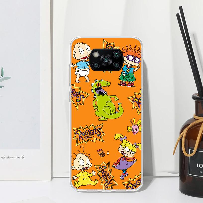 Cartoon R-Rugrat Phone Case For Xiaomi Poco X7 X6 X5 X4 X3 Nfc F6 F5 Pro F4 Gt F3 F2 F1 M5S M4 M3 Art Fundas Back Cover