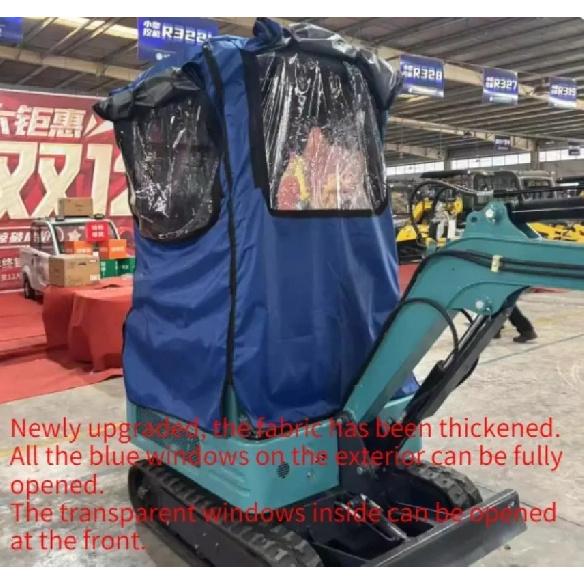 Mini Excavator Car Cover thickened windproof Keep warm for various models