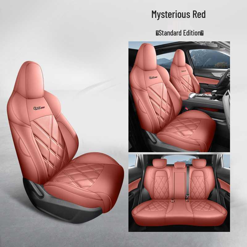 New Model Leather Car Seat Cushion for Chang'an CS55 PLUS - Five-Seater Seat Pad.
