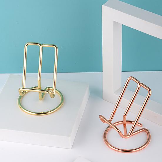 Phone Holder Steady INS Desk Smart Multifunctional Electroplated Phone Tablet Metal Lazy Bracket