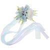 Artificial Silk Fabric Ribbon Faux Floral Arrangement Wedding Car Flower Decor for Ceremony Party Event Wedding Decorations