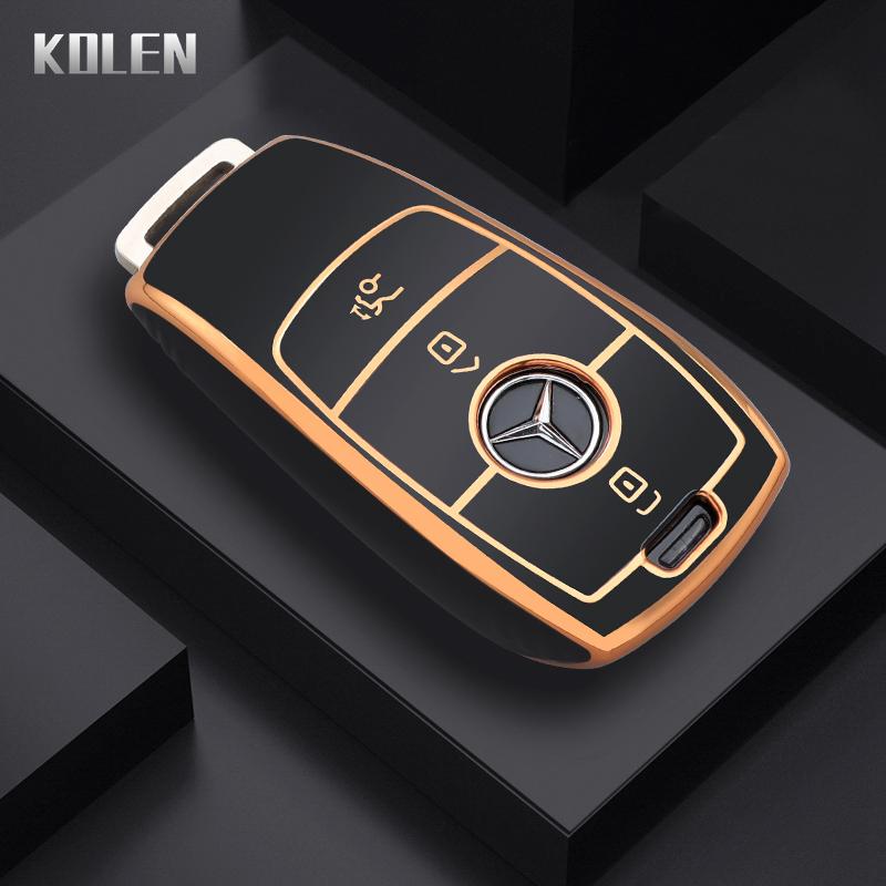 TPU Car Key Case Cover Shell for Mercedes Benz W204 W205 W206 W212 W213 W221 W222 W223 W463 A C E S Class GLA GLE GLC GLK GLS