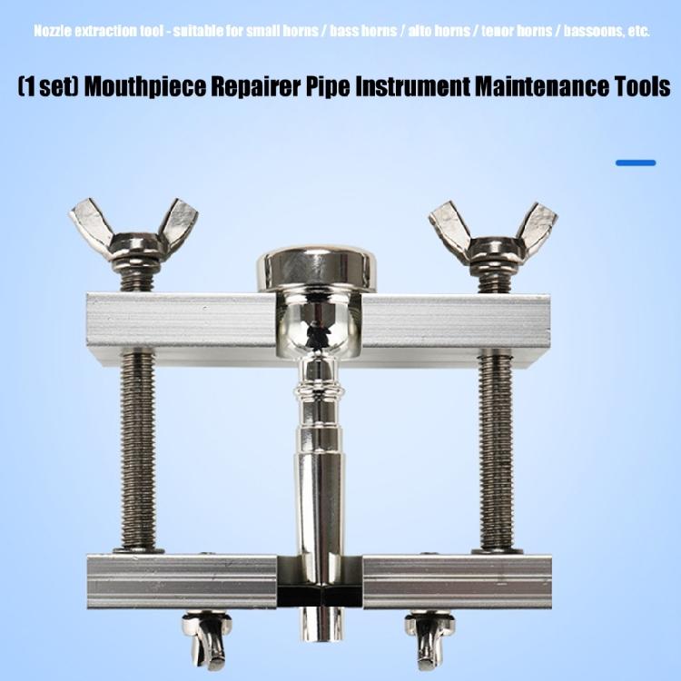 Portable Brass Instrument Repair Device For Dent Removal Alloy Musician Mouthpiece Reshaping Tool Practice Essential Accessory