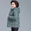 Padded clothes women's winter new warm short middle-aged mother padded clothes down cotton fashion padded jacket women