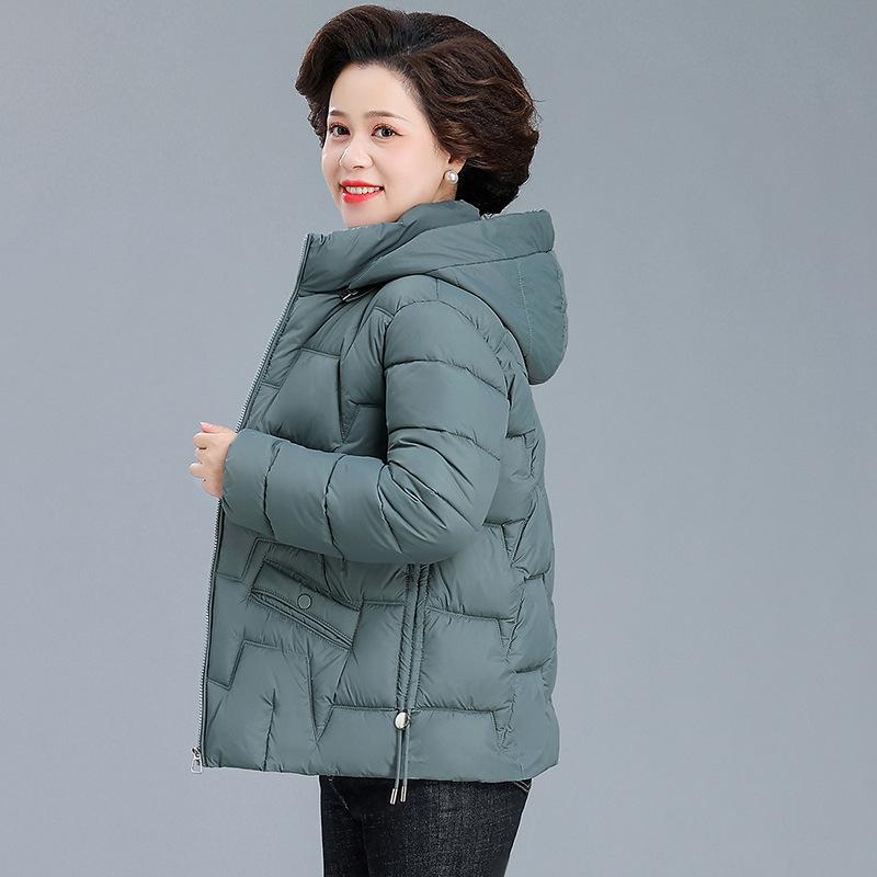 Padded clothes women's winter new warm short middle-aged mother padded clothes down cotton fashion padded jacket women