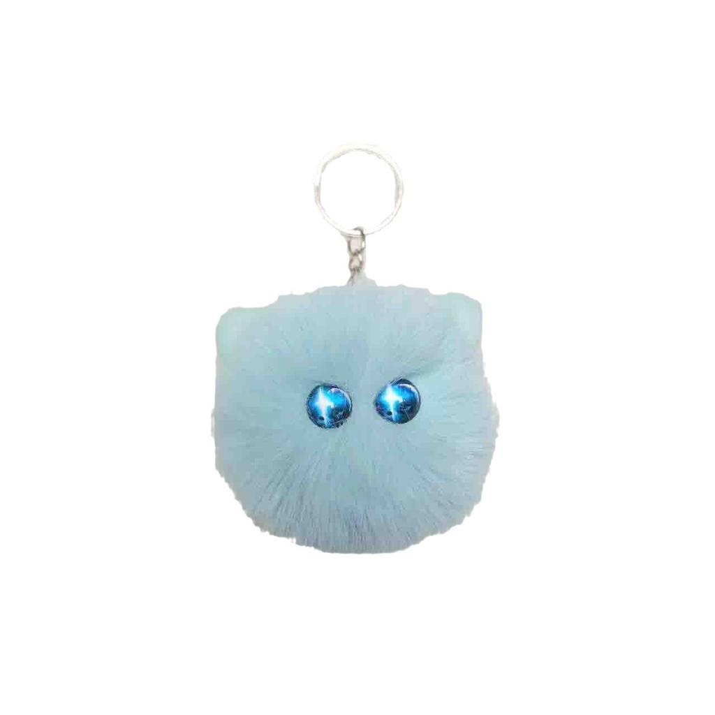 Urocza Dziewczynka Serce Ręcznie Robiona Kreskówkowa Kot Pluszowy Wisiorek Rumiany Kot Kocia Kula Włosów Brelok do Samochodu Akcesoria do Tornistra