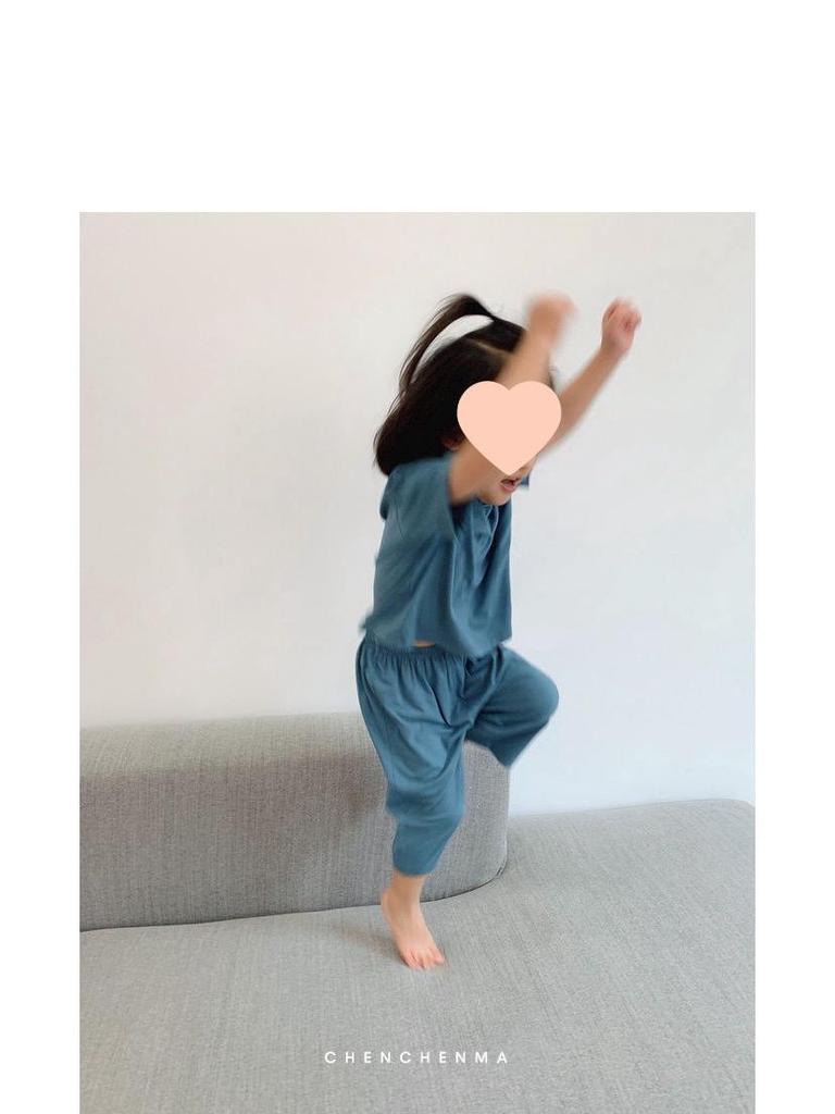 Children's Summer Modal Pajama Set - Soft, Lightweight, and Loose Fit for Boys and Girls