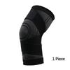 1pc Knee Support Gym Adjustable Elastic Knitted Knee Pads Basketball Breathable Cycling Sports Compression Straps Knee Sleeve