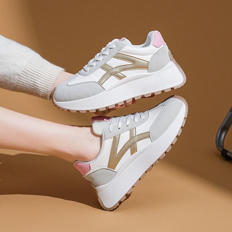 Forrest Gump Women's Thick-Soled Spring 2025 Running Shoes - Versatile, Fashionable Street Style