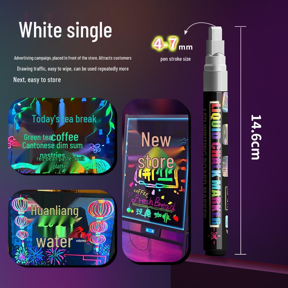 

Стираемый флуоресцентный маркер для стекла и доски для светодиодных вывесок