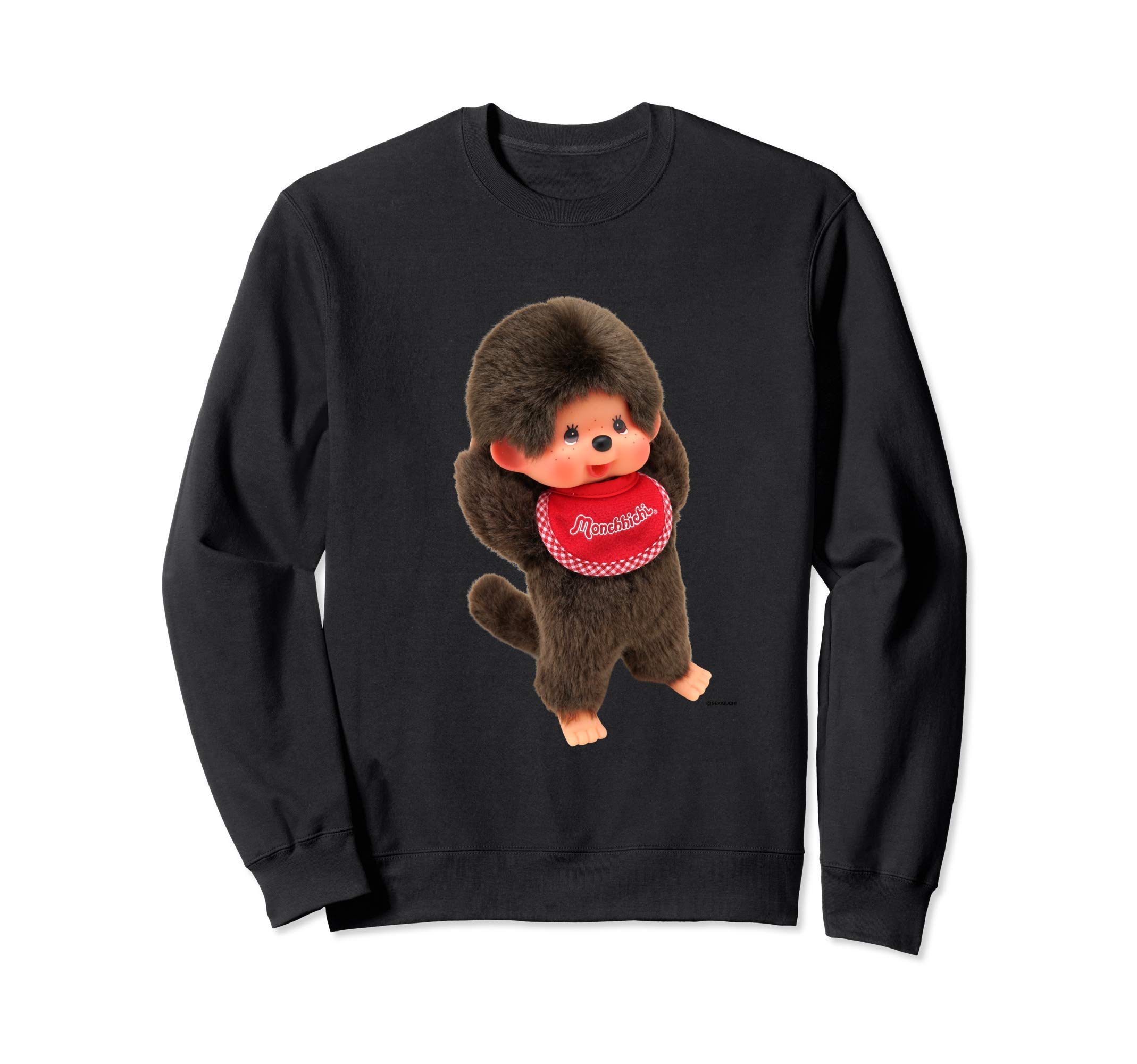

Графический свитшот Monchhichi чёрный