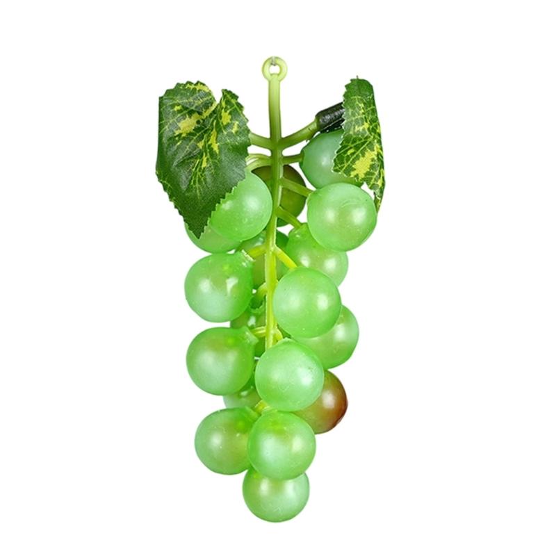 Set of 5 High Quality Artificial Grape Bunches Faux Fruit Decoration for Window Shop Display Event Styling