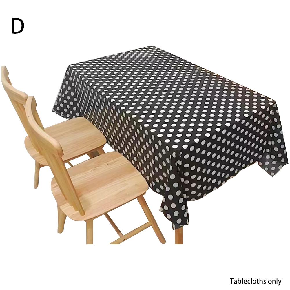Waterproof Oil Proof PVC Table Cloth Anti-Scalding Table Cover Home Dining Tablecloth Dinner Table Decor Kitchen Accessories