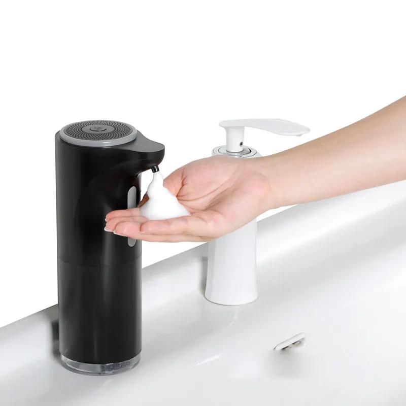 Automatic induction soap dispenser foam gel mobile phone electric dispenser wall mounted large capacity hand sanitizer bathroom