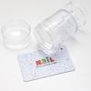 Rotatable Nail Stamper Jelly Printing Silicone Nail Polish Stamping French Tip Nail Stamp Template With Scraper Manicure Stencil