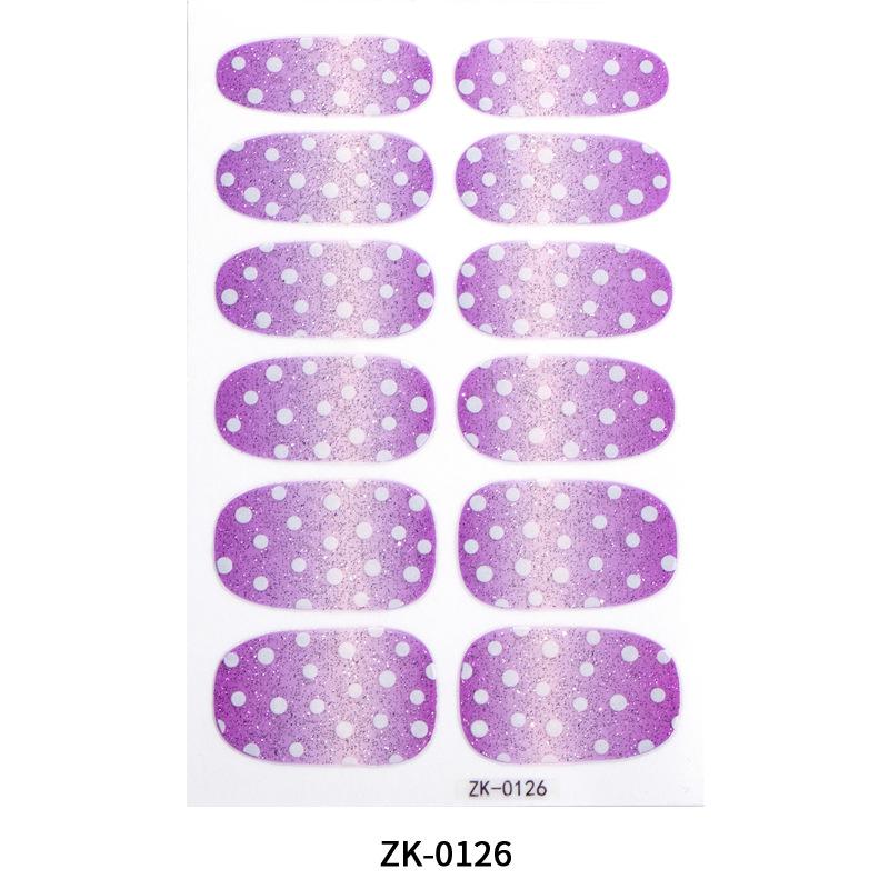 Neue Nail Art Sticker Cartoon Niedliche Zwiebel Rosa Liebe Wasserdichte Nagelaufkleber Vollständiger Aufkleber