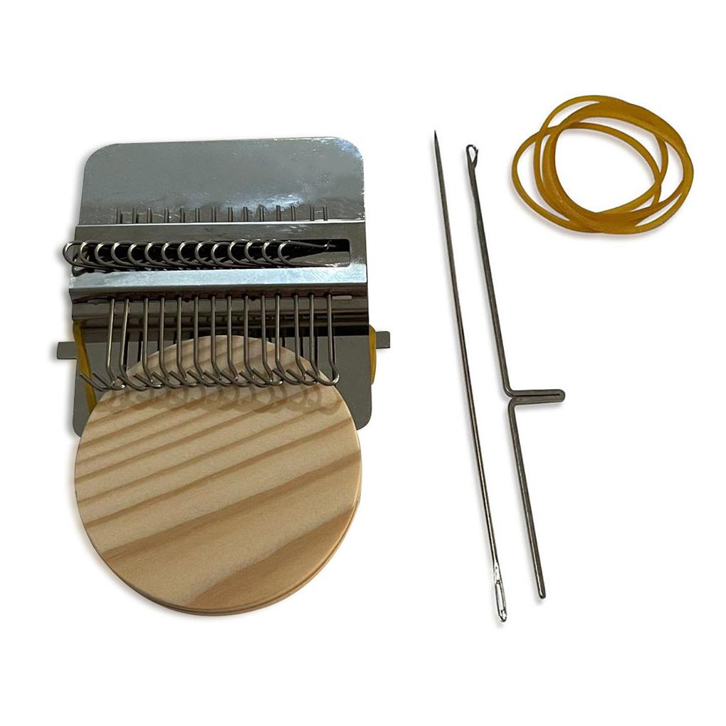 Mending Loom Kit Adults DIY Craft Loom Kit Adults Clothes Pants Socks Mending Weaving Machine Portable Handicraft Tool