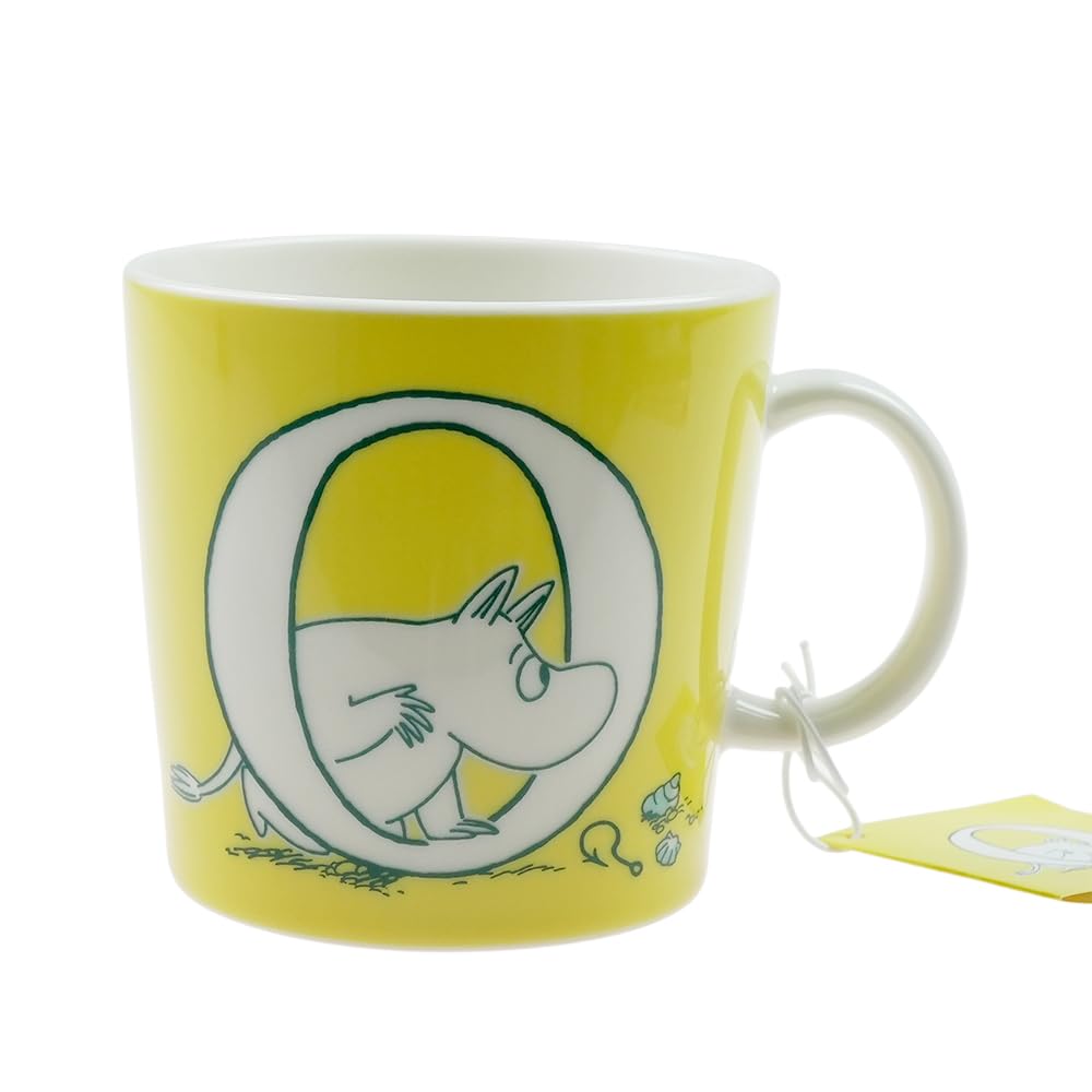 Arabia Moomin Alphabet Mug 400ml "O" [Used]