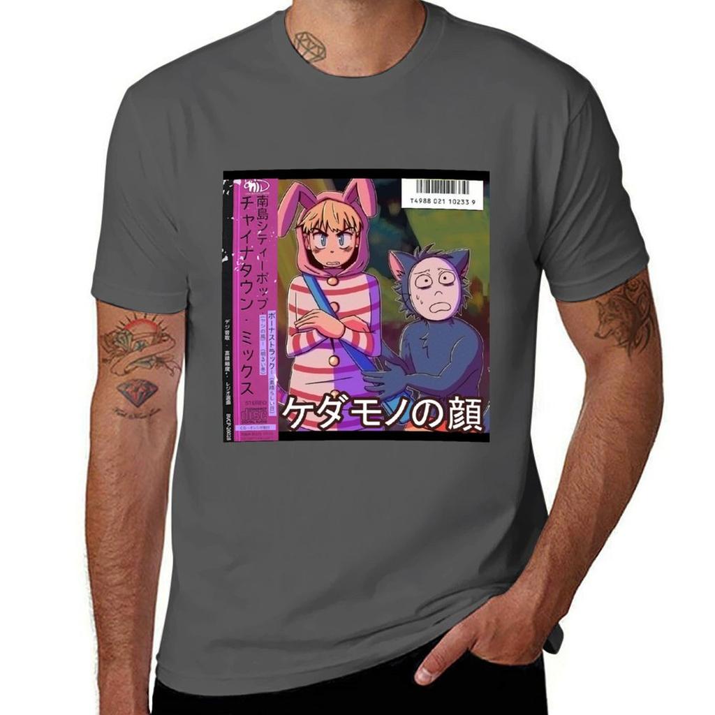 Vaporwave Anime Popee the Performer T-Shirt Plus Size Tops Hippie Clothes Quick-drying Summer Tops Men Clothings