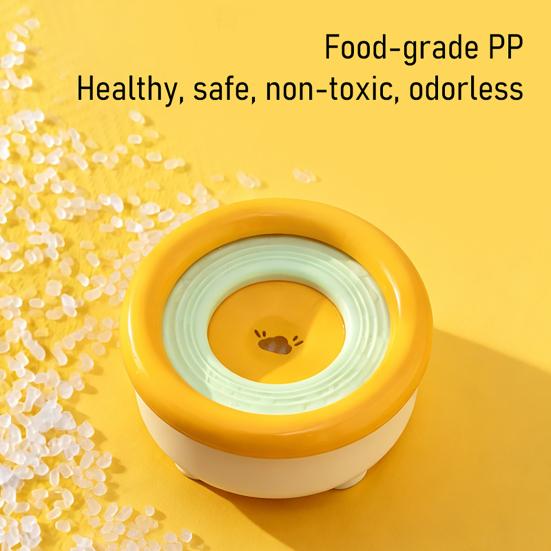 Miska na wodę dla psa zapobiegająca rozlewaniu 1500 ml, miska dla zwierząt przeciwbryzgowa, miska spowalniająca podawanie wody z antypoślizgową podstawą do użytku dla kotów, psów, w samochodzie, w domu