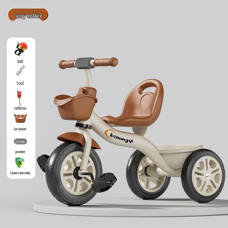 Children's Tricycle & Stroller: Infant Toddler Pedal and Walker