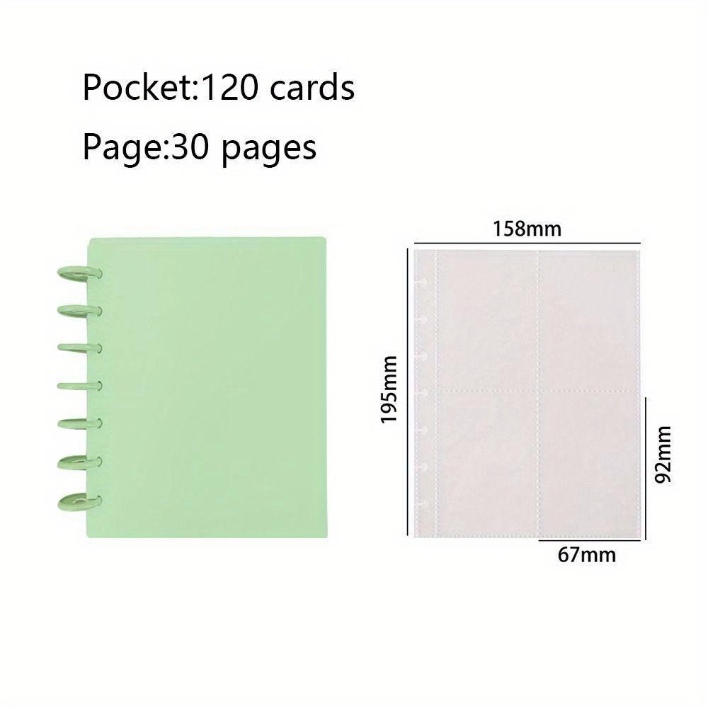 Multi-pockets 3 Inch Photo Album INS Style Idol Cards Collect Book Kpop Card Holder Loose-leaf Binder Photocard Holder