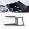 Interior Accessories For Mitsubishi outlander  23 2024 Front Rear Seat Water Cup Holder Sticker Gear Shift Panel Cover Trim