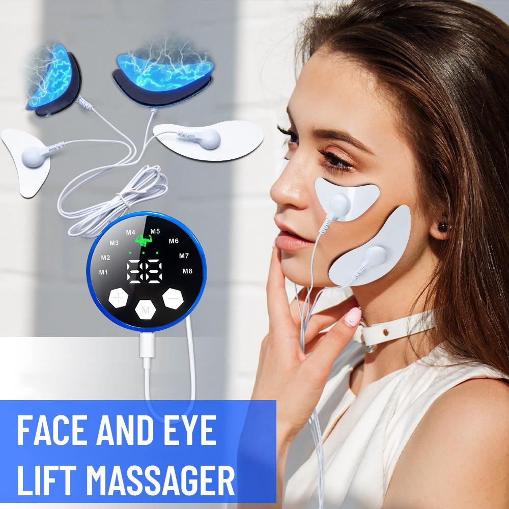 Cross-border EMS Facial & Eye Microcurrent Lifting Massager