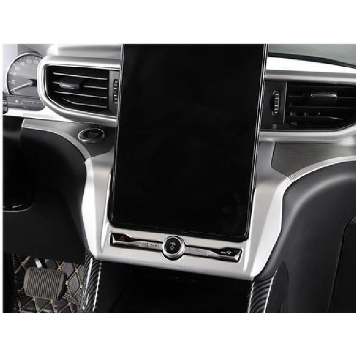 Central Console Panel Trim Fit For Ford Explorer -22 AC Switch Matte Silver