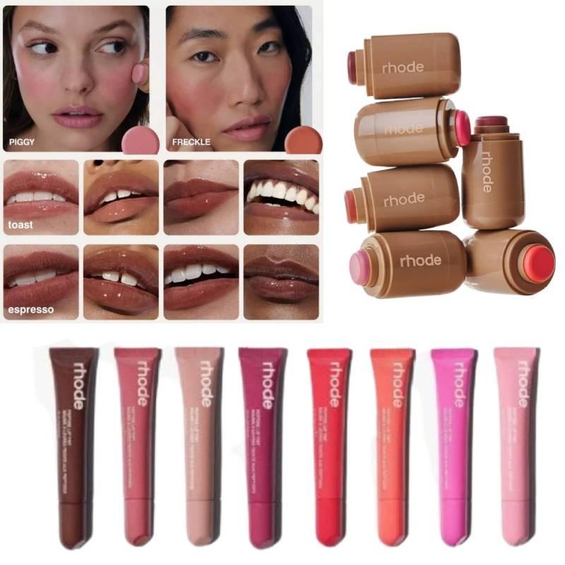Rhode Skin Tuzlu Bronzlaştırıcı Kurdele Kızıl Dudak Parlatıcısı Tüm Cilt Tipleri İçin Nemlendirici Formül