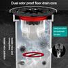 Backflow Preventer Shower Floor Drain Dectable Anti-odor Drain Filter Plug Universal Fast Drainage Floor Drain