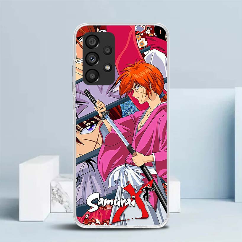 Rurouni Kenshin Anime für Samsung Galaxy A17 A37 A57 A16 A26 A36 A56 A15 A14 A55 Handyhülle A13 A53 A25 A35 A24 A34 A23 A33 Gala
