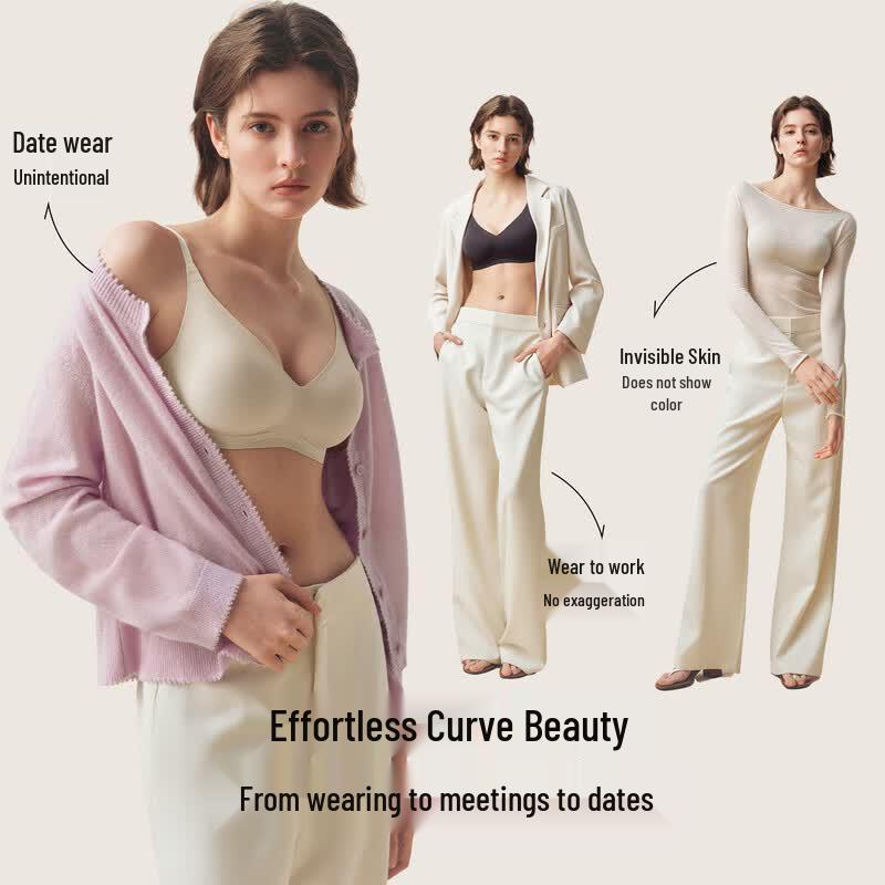 Ubras Esther Yu Seamless Soft Support Push-Up Bra