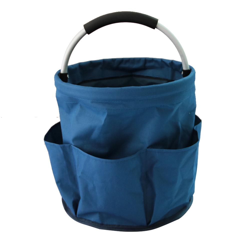 

Creative Mother & Baby Portable Foldable Diaper Bag with Milk Powder Storage & Multifunctional Handbag Features for Toddlers. 28*28 cm синий