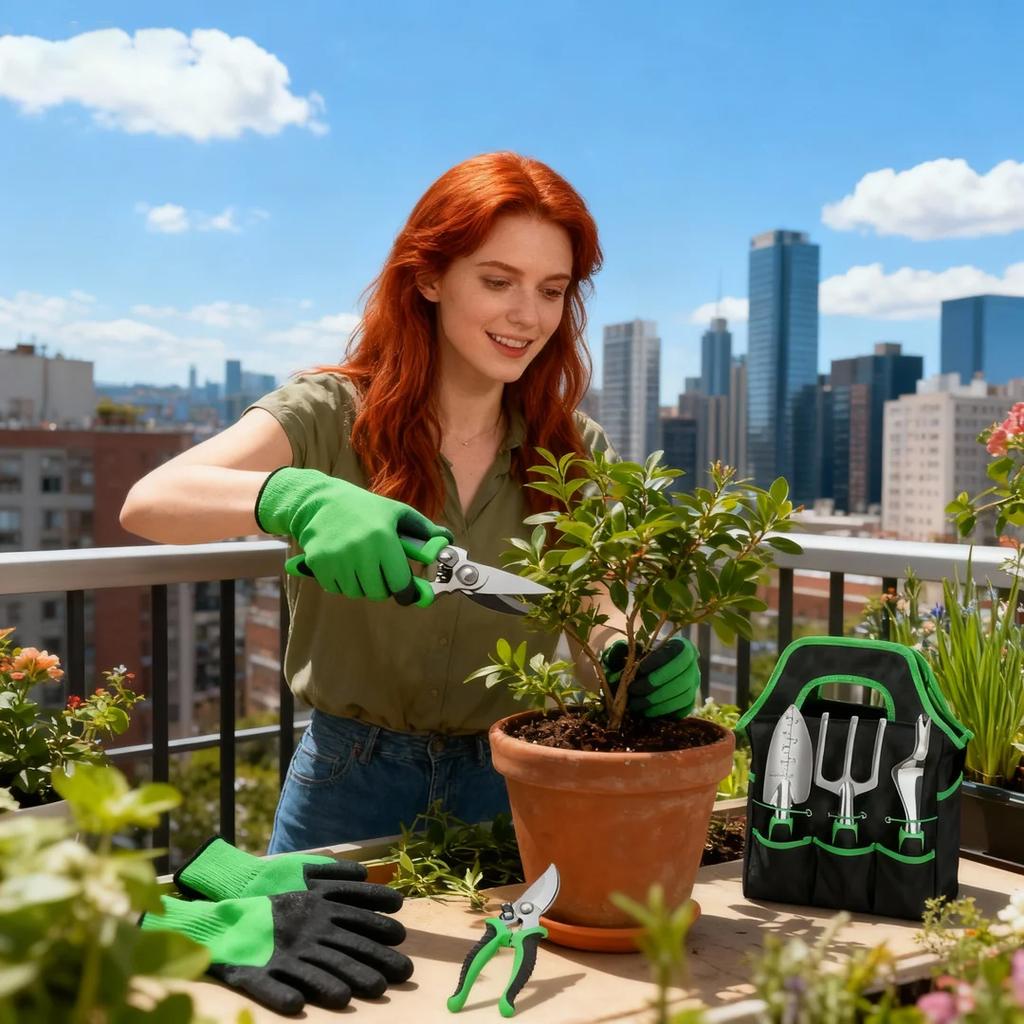 Garden Tool Set of 8, Gardening Tool Set