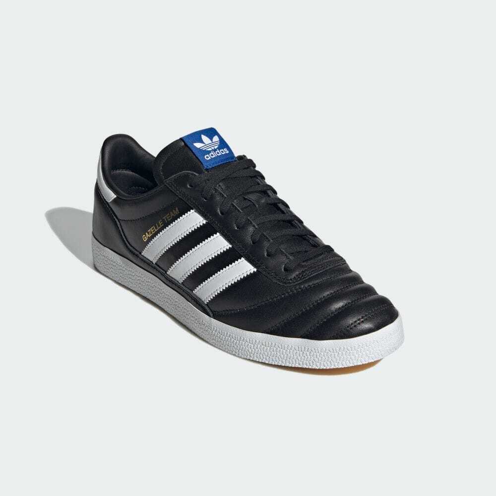 II0004 adidas Originals Gazelle Team Core Black Footwear White Blue (Men s) 8