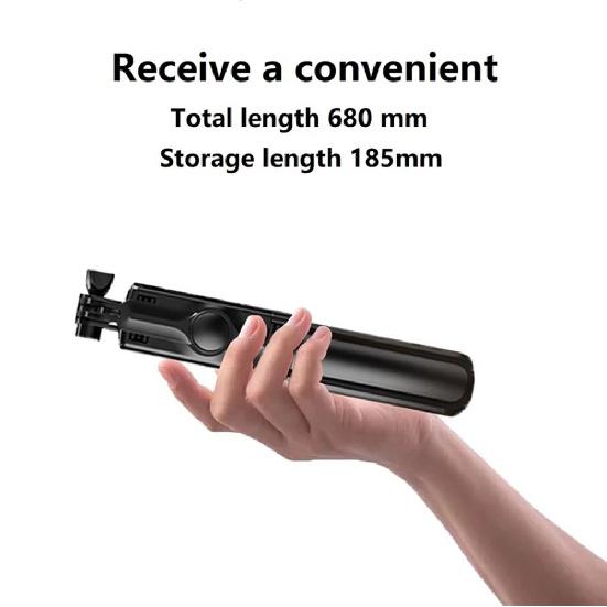 Handheld 360 Degree Flexible Sports Camera Monopod Stand Mobile Phone Mini Selfie Stick Tripod With Wireless Remote 7