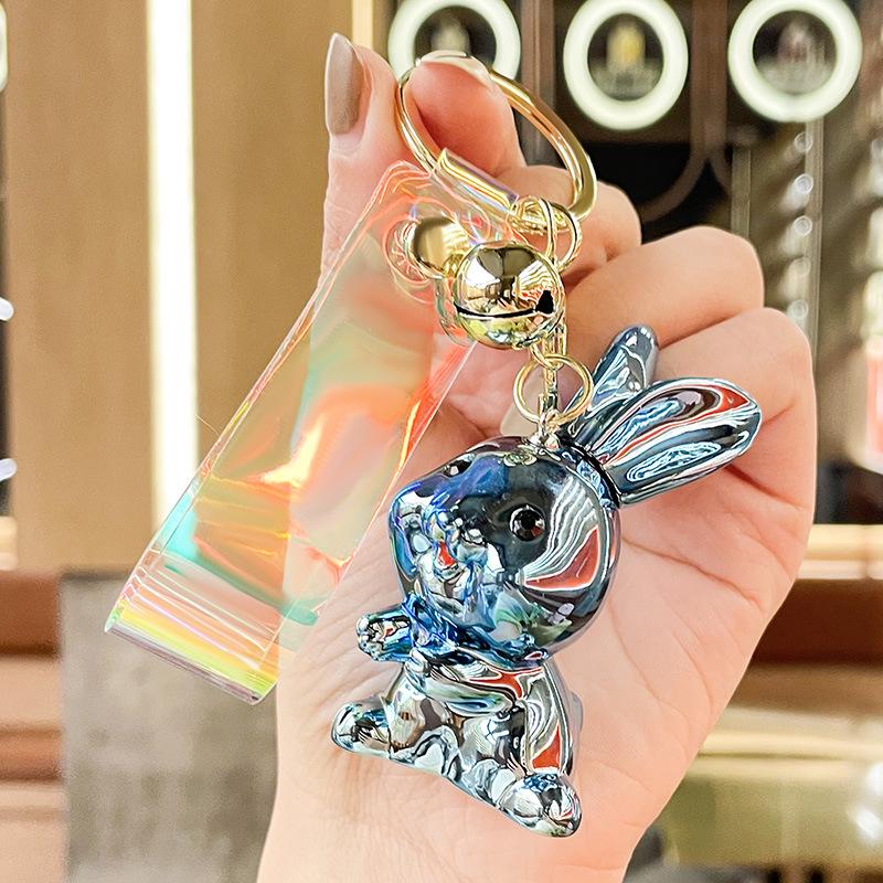 Creative Acrylic Rabbit Keychain & Bag Charm