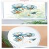 Watercolor Flower Stickers Toilet Sticker Bright Wall For Home Vinyl Car Decal Toilet Decoration