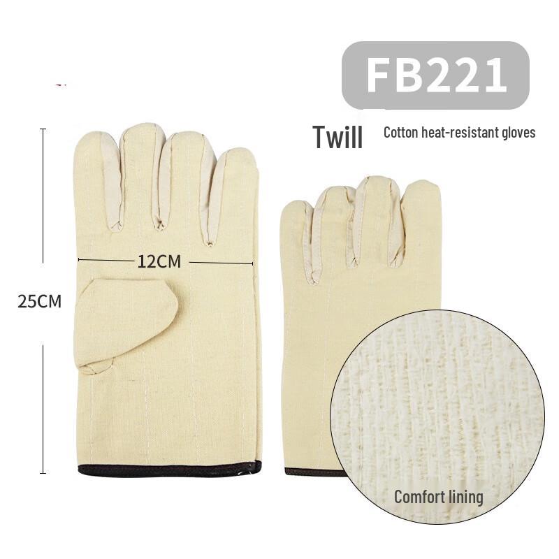 Maihan Heavy-Duty Canvas Welding Gloves One Size, 1 Pair