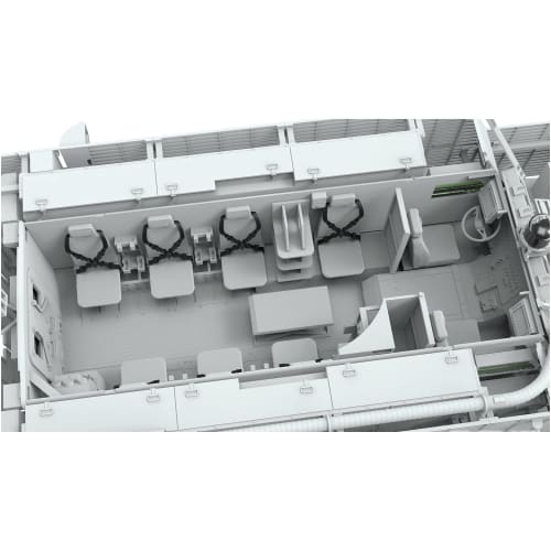 GSI Creos Meng Model 1/35 British Army 6x6 Protected Patrol Vehicle (PPV) Mastiff II Plastic Model MSS012