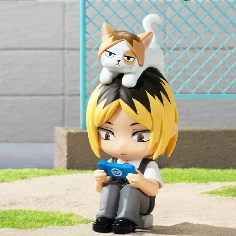 POPMART HAIKYU!! OFF-COURT VIBES Series Blind Box Toys Mystery Box Guess Bag Cute Doll Anime Action Figure Birthday Gift