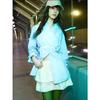 Cc Collect Double Layer Oversized Shirt C252msc035