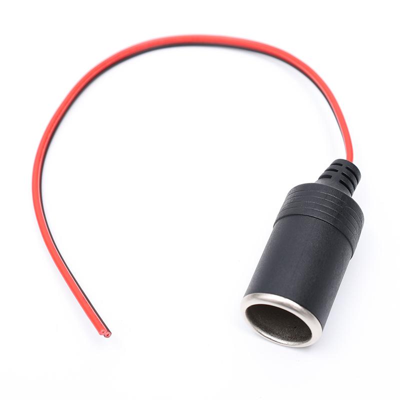 Car Wired Cigarette Lighter Female Socket Auto Charger Plug Connector Adapter 12V-24V Car Accessories Universal Lighter Socket