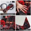 Anime Narutos Uzumaki Itachi Front Door Mat Anti-Slip Indoor Waterproof  Doormat Living Room  Entrance Rug Carpet